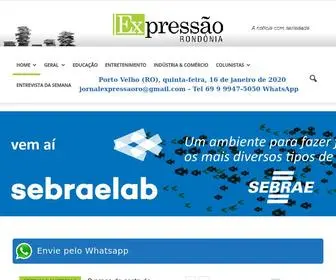 Expressaorondonia.com.br(INICIO) Screenshot
