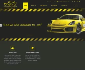 Expressautoco.com(Express Automotive polishing & Accessories) Screenshot