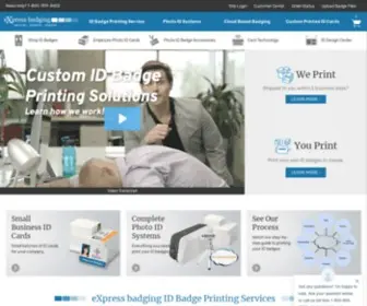 Expressbadging.com(EXpress badging) Screenshot