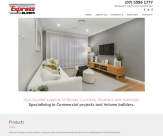 Expressblinds.com.au(Express Blinds) Screenshot