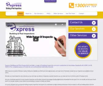 Expressbuildingandpestinspections.com.au(Building Inspections) Screenshot