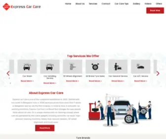 Expresscarcare.in(Express Car Care) Screenshot