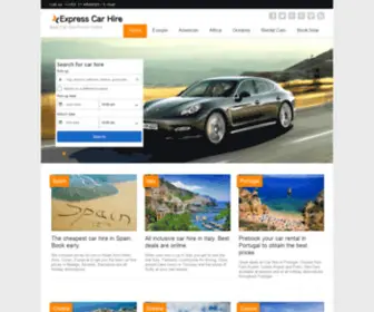 Expresscarhire.com(Car Hire Rent a Car Rental from Express Car Hire) Screenshot