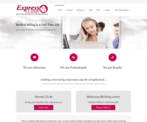 Expressclaims.org(Express Claims) Screenshot