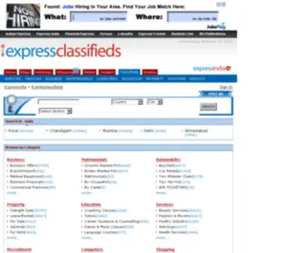 Expressclassifieds.in(Express) Screenshot