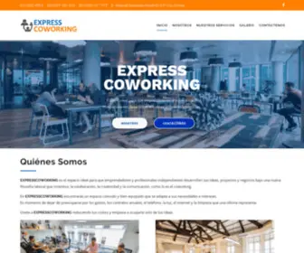 Expresscoworking.com(Sitio web) Screenshot