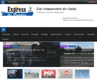 Expressdedunare.ro(Ziar independent din Galați) Screenshot