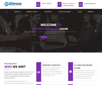 Expressdocumentsonline.com(Buy Real Passport online) Screenshot