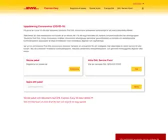Expresseasy.se(DHL Express Easy) Screenshot