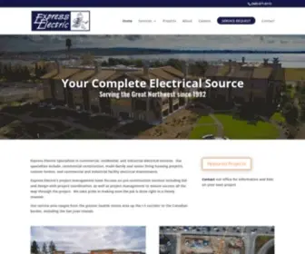 Expresselectric.com(Electrical) Screenshot