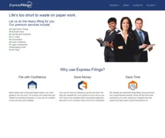 Expressfilings.com(Expressfilings) Screenshot