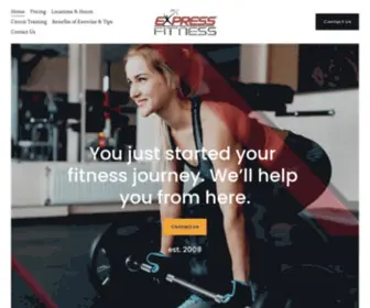 Expressfitness24.com(Express Fitness 24/7) Screenshot