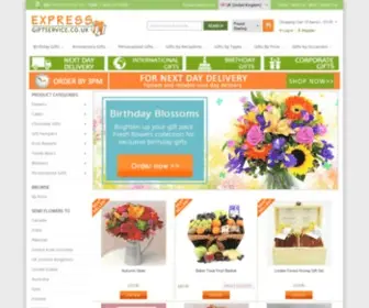 Expressgiftservice.co.uk(Flowers Delivered UK) Screenshot