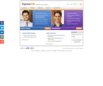 Expressh2B.com(Seasonal Labor Solutions) Screenshot