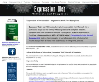 Expression-Web-Tutorials.com(Expression Web Tutorials) Screenshot