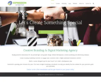 Expressioninteractive.com(Digital Marketing Agency) Screenshot