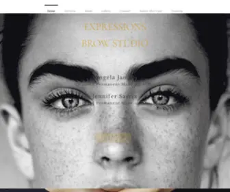 Expressionsbrowstudio.com(Microblading in Atlanta) Screenshot