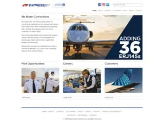 Expressjet.com(ExpressJet Airlines) Screenshot