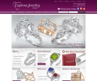 Expressjewelrycenter.com(Concord Jewelry Store) Screenshot