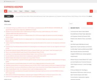 Expresskeeper.com(Express Keeper) Screenshot
