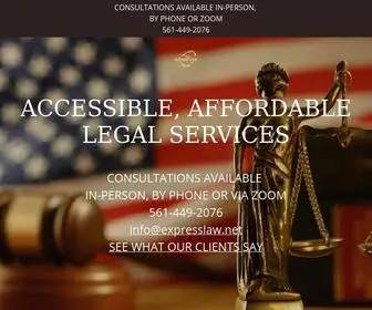 Expresslaw.net(Pompano Beach Wills Lawyers) Screenshot