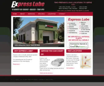 Expresslubeoil.com(Express lube) Screenshot