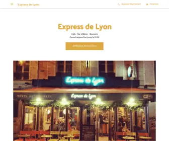 Expresslyon.com(Express de Lyon) Screenshot