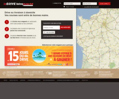 Expressmarche.com(Courses en ligne Intermarché) Screenshot