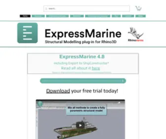 Expressmarine3D.com(ExpressMarine) Screenshot