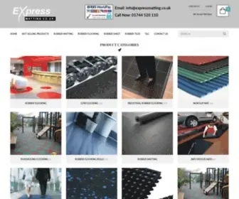 Expressmatting.co.uk(Express Matting) Screenshot