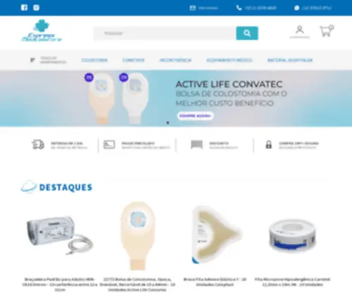 Expressmedicalstore.com.br(Express Medical Store) Screenshot