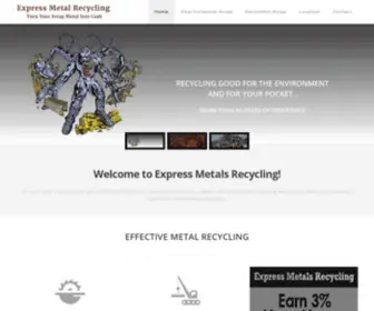 Expressmetals.com(Express Metals Recycling) Screenshot