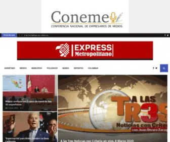 Expressmetropolitano.com.mx(Periodico Metropolitano de Queretaro) Screenshot