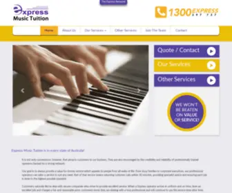 Expressmusictuition.com.au(Express Music Tuition) Screenshot