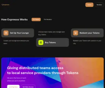 Expresso.Express(Tokens of appreciation for your team) Screenshot