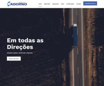 Expressoadorno.com.br(Expresso Adorno) Screenshot