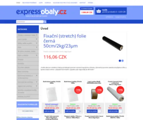 Expressobaly.cz(Velkoobchod) Screenshot