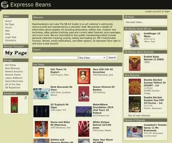 Expressobeans.com(Expresso Beans) Screenshot