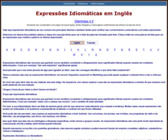 Expressoesidiomaticas.com.br(Expressões) Screenshot