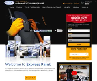 Expresspaint.com(Automobile Touch Up Paint) Screenshot
