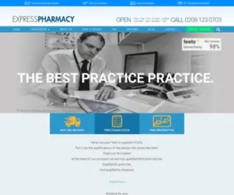 Expresspharmacy.co.uk(Express Pharmacy) Screenshot