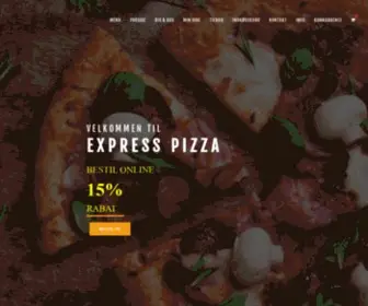 Expresspizza.dk(Express Pizza) Screenshot