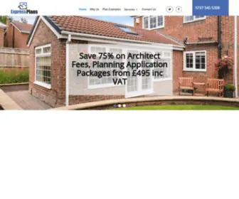Expressplans.co.uk(Express Plans) Screenshot