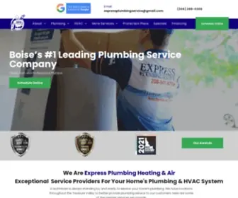 Expressplumbingidaho.com(Plumbing Company) Screenshot