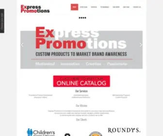 Expresspromotions.com(Express Promotions) Screenshot