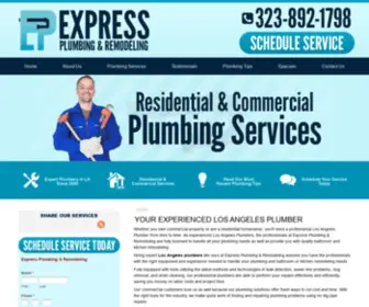 Expressrandp.com(Los Angeles Plumbers) Screenshot