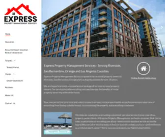 Expressrealtypm.com(Express Property Management) Screenshot