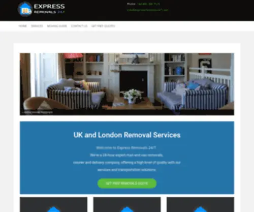 Expressremovals247.com(Local Moving Company 24/7) Screenshot