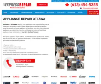 Expressrepairottawa.ca(Express Repair) Screenshot