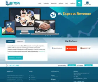 Expressrevenue.com(Express Revenue Network) Screenshot